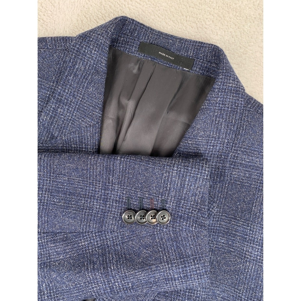 Paul Smith Blue Tweed Sport Coat